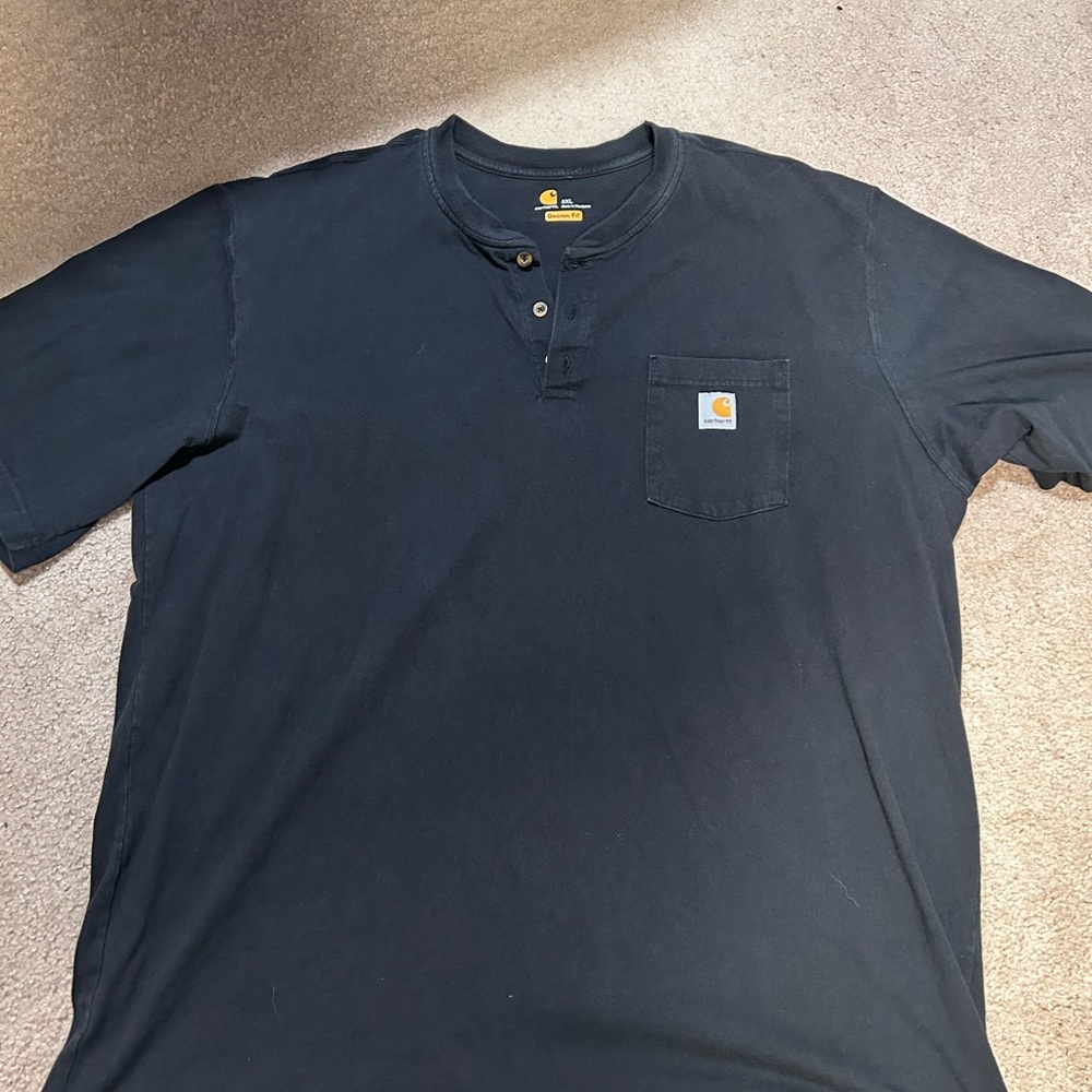 Carhartt Navy Short Sleeve Tee